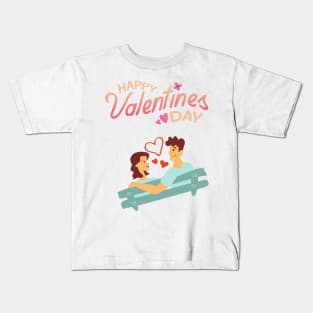 Happy Valentines Day Kids T-Shirt